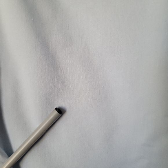 Elderado Pearl Snap Long Sleeve Western Shirt Button Up Blue Solid Never Iron - Picture 10 of 10